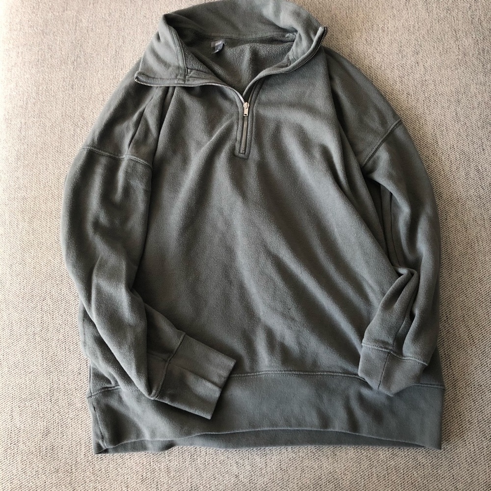 Aerie Half Zip Sweatshirt